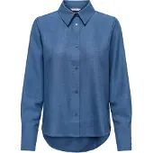 ONLY Bluse 'ONLBETTY MELLI' blue denim