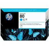 HP 80 Blækpatron Cyan