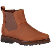 Timberland Timberlandunisex til børn. TB0A28PC3581 Brune Courma Chelsea læderstøvler (22), Fast, Lynlås, Velcro, Casual, børnetøj