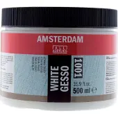Amsterdam White gesso 1001 penselmasse, 1.0 l krukke