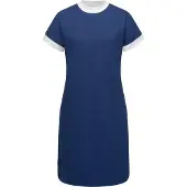 Ragwear Kjole 'Katchi' indigo / hvid