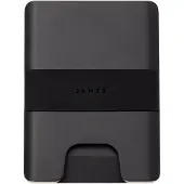 The James Brand The Lowe ES217996-10 Black + Black, wallet