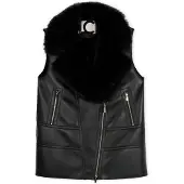 Lola Casademunt Vest guld / sort