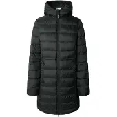 Pepe Jeans Pepe Jeanstil kvinder. PL4024372 Sally Long Coat sort (XS), Casual, Polyester