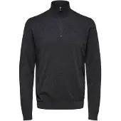Selected Pullover 'SLHBerg' antracit
