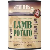 Seberus Lamb w/Potato kornfrit vådfoder til hunde