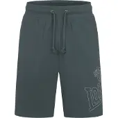 Lonsdale Bukser 'Chilley' mørkegrøn / hvid