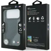 BMW M Carbon Logo MagSafe-etui til iPhone 17 Pro Max - grafit