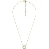 Fossil Kæde guld / transparent / hvid