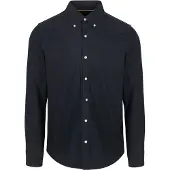 Steppin' Out Oxfordskjorte Navy Blå Mørkeblå måle