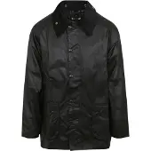 Barbour Bedale Voksjakke Sort måle