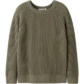 Name it Pullover mørkegrøn