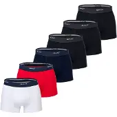 Gant Boksershorts rød / sort / hvid
