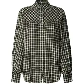 Pepe Jeans Pepe Jeanstil kvinder. PL3051247 Nala grå skjorte (M), Casual, Viscose, Lange ærmer
