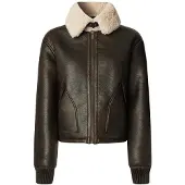 Pepe Jeans Pepe Jeanstil kvinder. PL4024365 Theodora jakke grå (XL), Casual, Polyuretan