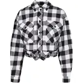 Urban Classics Oversized Check Skjorte Med Lange ærmer