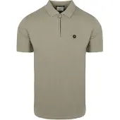 No-excess Halv Lynlås Poloshirt Piqué Grøn måle