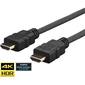 VivoLink Pro - HDMI-kabel med Ethernet - HDMI han til HDMI han - 10 m - afskærmet - sort - formet, 4K support