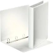 Esselte Ringbind med lomme a4 pp 4d-ringe 25mm - rygbredde 44mm hvid (stk.)