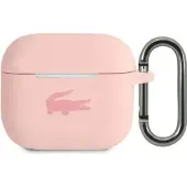 Lacoste Airpods 3 Liquid Silikone Cover - Pink