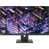 Lenovo ThinkVision E24q-30 - LED-skærm - 24 (23.8 til at se) - 2560 x 1440 QHD @ 100 Hz - IPS - 300 cd/m² - 1300:1 - 4 ms - HDMI, DisplayPort - højtalere - ravnsort