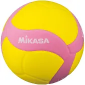 MIKASA Kamuolys volleyball geltona ir-rožinė VS220W (5)