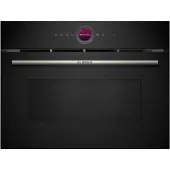 Bosch Serie 8 CEG732XB1, Indbygget, Grill mikroovn, 36 L, 1000 W, Berøring, Sort