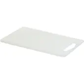PLAST TEAM Skærebræt med saftrille 456x311x10 mm nylon hvid