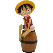 BigBen Interactive Monkey D. Luffy Figurlampe På Tønde 27 Cm
