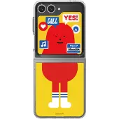 Samsung Galaxy Z Flip6 og Flip7 FE Sticky Monster Lab Redmon Flipsuit Card
