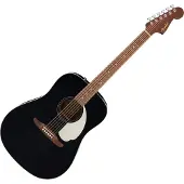 Fender California Standard Redondo Acoustic Guitar Spruce Top Black