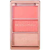 Revolution Blush Icon Palette Blush-palette 3 g Authentic Peach
