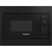 Siemens iQ300 BF523LMB3 - Mikrobølgeovn - til indbygning - 20 liter - 800 W - sort