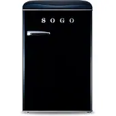 Sogo Retro Køleskab Med én Dør