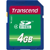 Transcend Sdhc 4gb Class 4 Hukommelseskort