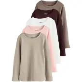 Next Bluser & t-shirts beige / lysebrun / lys pink / mørkerød / hvid
