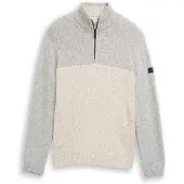 Tom Tailor Pullover greige / lysegrå