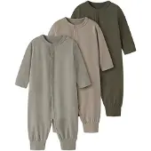 TWO SOON Nattøj brokade / khaki / oliven