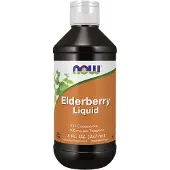 Now , Elderberry Liquid, 500 mg, 8 fl oz (237 ml)