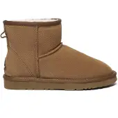 EVER AU Boots 'Ostrich' kastaniebrun