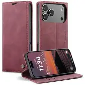 CASEME iPhone 17 Pro Max 013 Series Pung - Vinrød