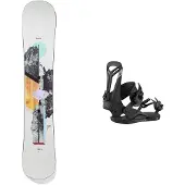 Burton - Snowboardpakker - Pakker Hideaway 2025 til UnisexUld - Hvid