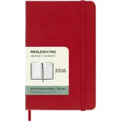 Moleskine Classic Hard 12M Week Note Pocket Rød 2026