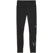 Puma GREEN TERRAINS High-Waist Training Tights Women, Clothing, Black, XS