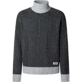 Pepe Jeans Pepe Jeanstil mænd. PM7000027 Purcel-trøje grå (L), Casual, Polyester