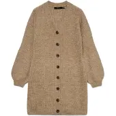 Vero Moda Strikkjole 'EFILE' brun