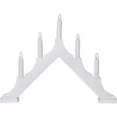 Star Trading Ljusstake Alma Hvid 44cm