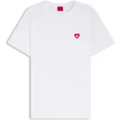 HUGO Shirts 'Damacia_6' rød / hvid