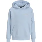 Jack & Jones Hættetrøje - JjeBrandes - Chambray Blue - - 12 år (152) - Hættetrøje