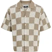 Jack & Jones Cardigan 'Jcoathletico' camel / mørkebeige